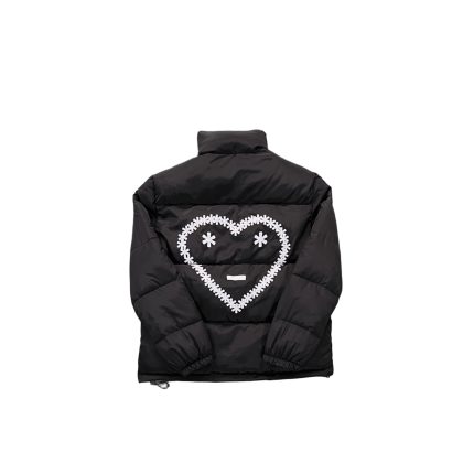 Carsicko Black Puffer Jacket