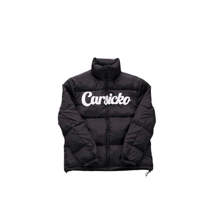 Carsicko Black Puffer Jacket